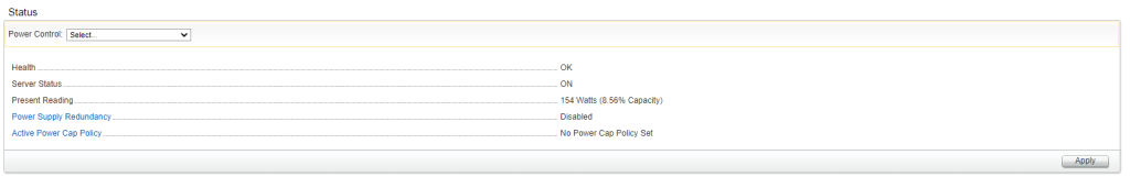 R520 Reading… It’s not doing anything right now other than sitting idle