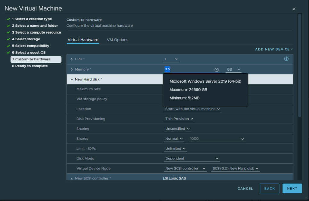 Hardware Requirements Min/Max