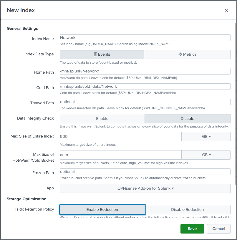 Splunk Index